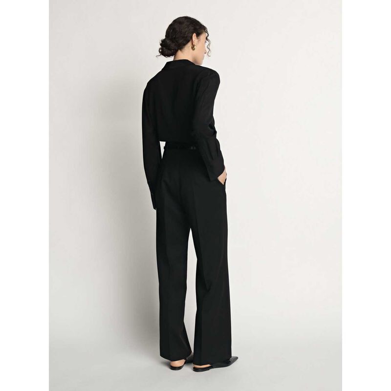 Veronika Maine Wool Wide Leg Pant image number 4